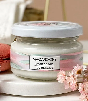 Умная свеча для ухода за кожей SMart Macaroons (100 мл)