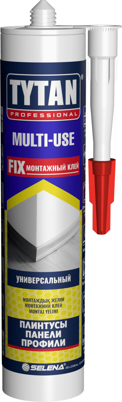 Клей монтажный Tytan Professional MULTI-USE SBS 100, 310 мл, бежевый