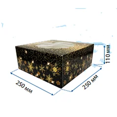 Крышка тортовая 1,5 кг. с прозрачным окном