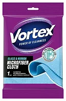 Салфетка для стекол и зеркал 35х35см 1шт Vortex 0107 0107
