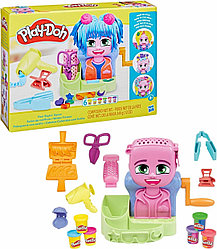 Hasbro Play-Doh Playset Hair Stylin Salon F8807 масса для лепки количество цветов: 6 шт