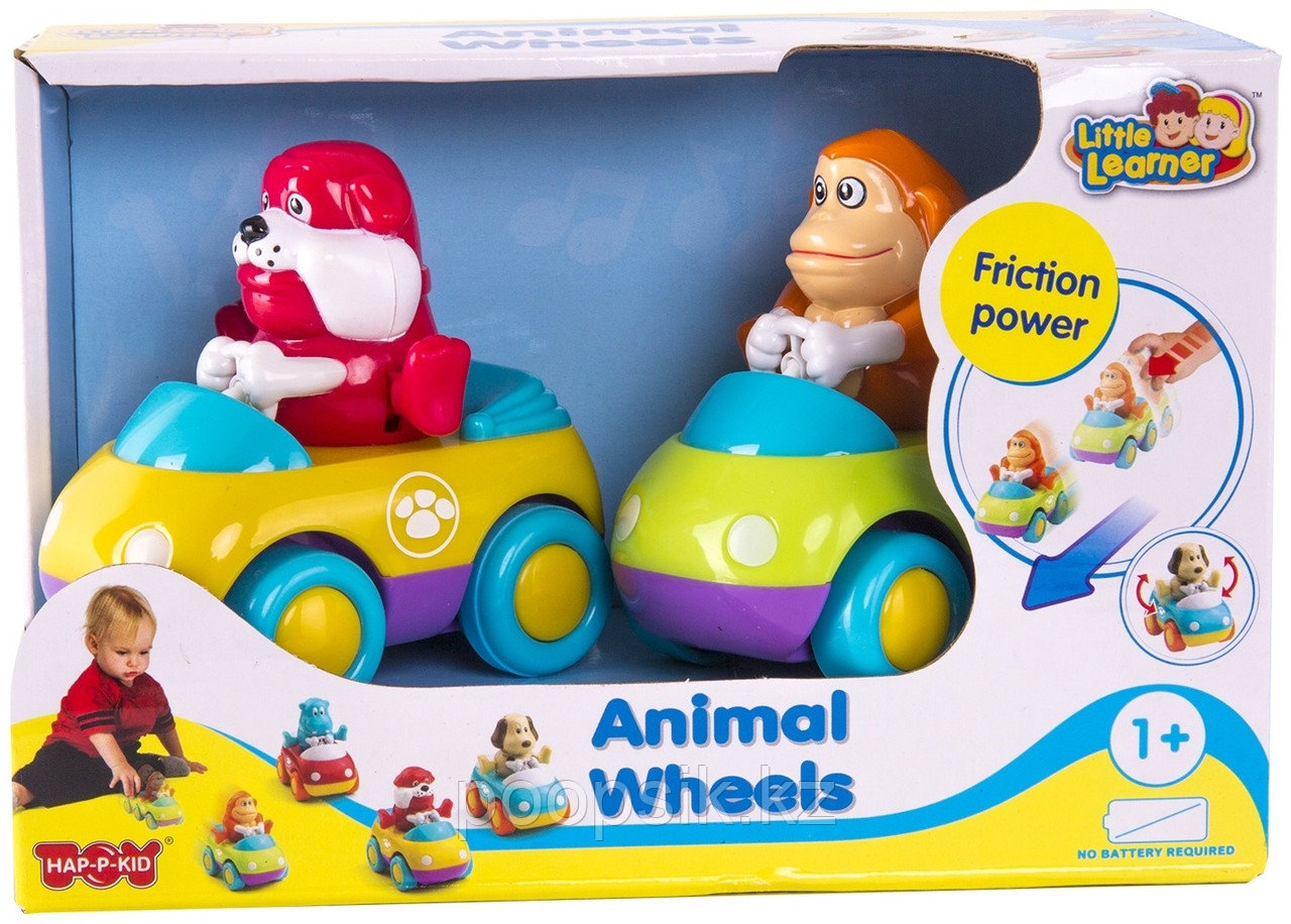 Happy Kid Зверушки на колесиках 01G008112