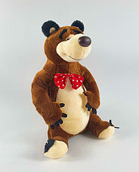 Мягкая игрушка Мишка 28 см Маша и Медведь, высота 28 см, коричневый