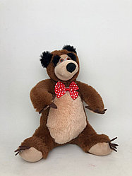 Мягкая игрушка Мишка BABY TOY Маша и медведь NO.011-934A, коричневый