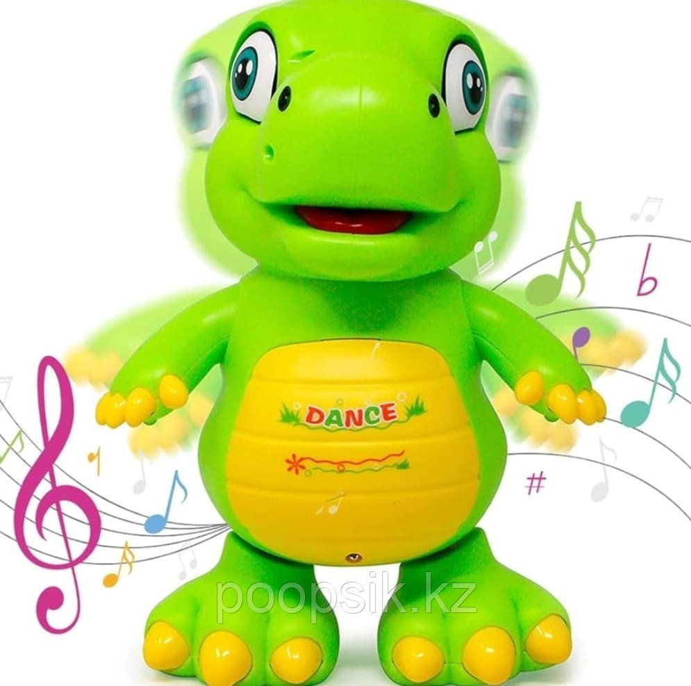 Заводная игрушка Динозаврик пластик