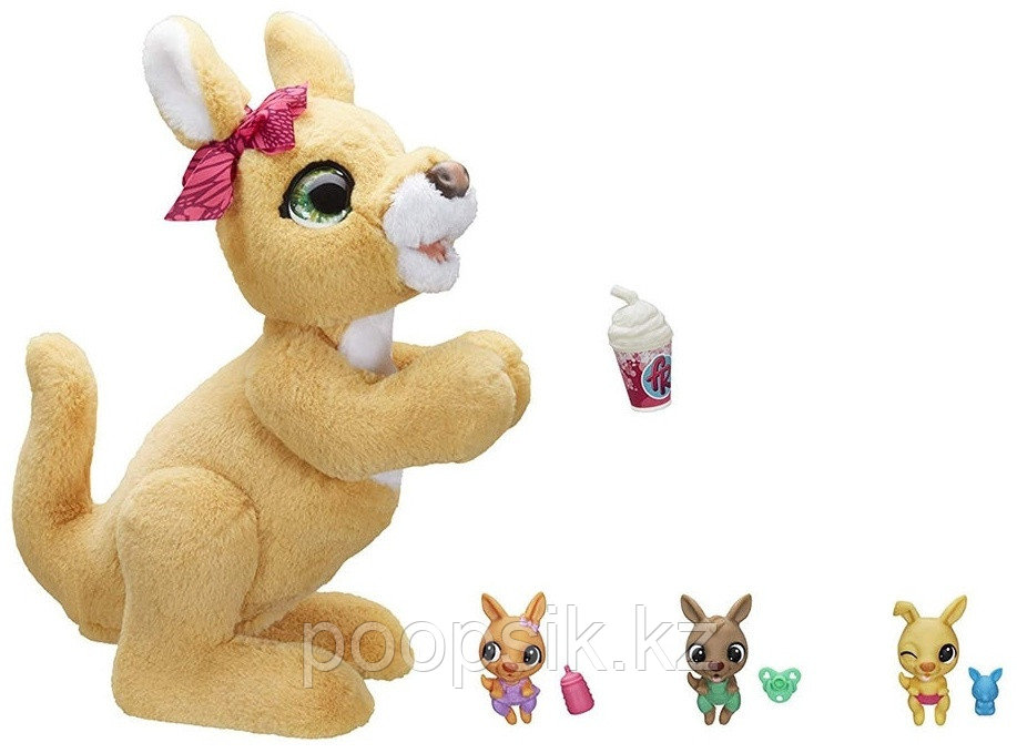 FurReal Friends E67245L0 Кенгуру Джози и ее малыш