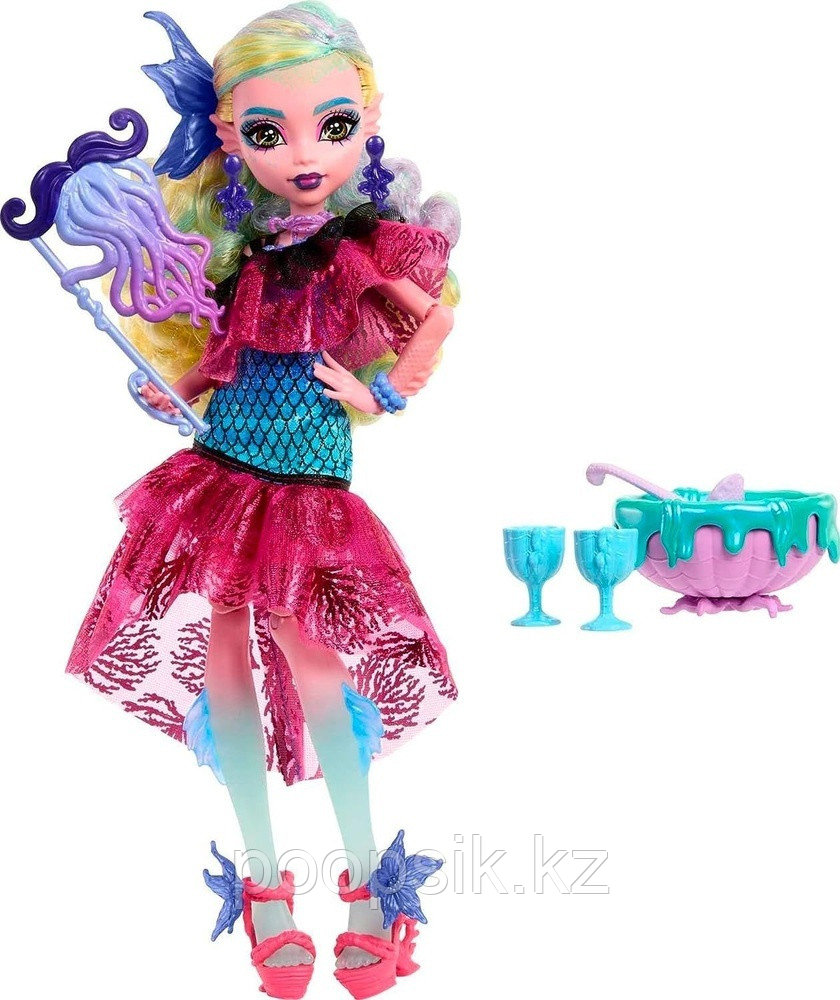 Кукла-модель Mattel Monster High, Лагуна Блю, Monster Ball 29 см