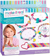 Набор Набор для творчества MAKE IT REAL Браслеты с бусинами GOOD VIBES DIY BRACELETS