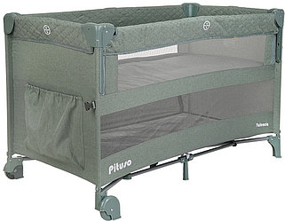 Манеж-кровать Pituso BS02-2-Mint-9785820479, зеленый