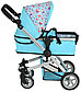 Коляска Pituso Пироженки 9651B-Blue, фото 2