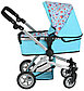 Коляска Pituso Пироженки 9651B-Blue, фото 6