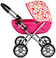 Коляска Pituso Pink/Розовый/Сердечки 9325A-Pink-2024, фото 2