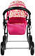 Коляска Pituso Pink/Розовый/Сердечки 9325A-Pink-2024, фото 3