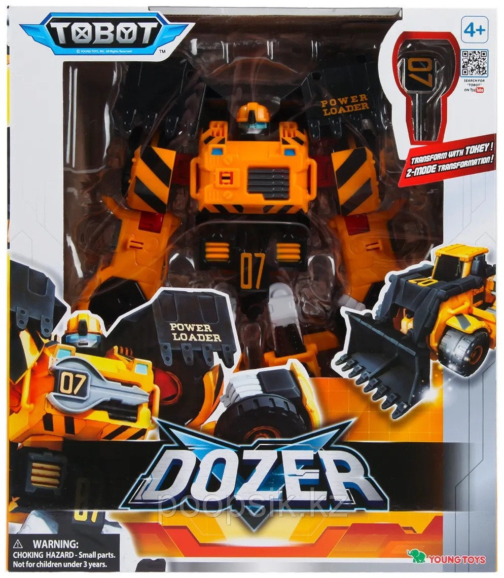 Трансформер Young Toys Тобот Dozer, высота 22 см