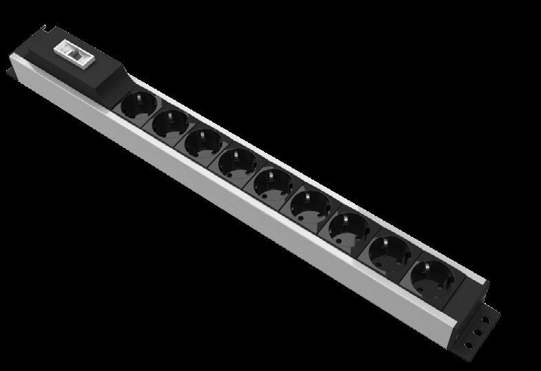 Блок розеток 8-ИБП (с предохранителем)