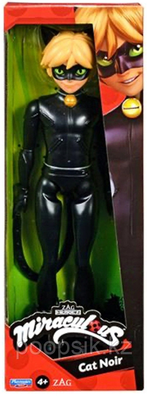Кукла коллекционная Miraculous Супер Кот Cat Noir 26 см