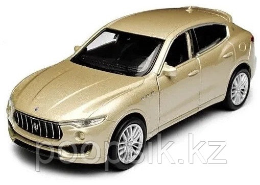Машина Welly Maserati Levante золотой