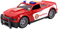 Пожарная машина Funky Toys ПОЖАРНАЯ МАШИНА &#34;СКОРОСТЬ МЕГАПОЛИСА&#34; FT0838784, пластик, красный