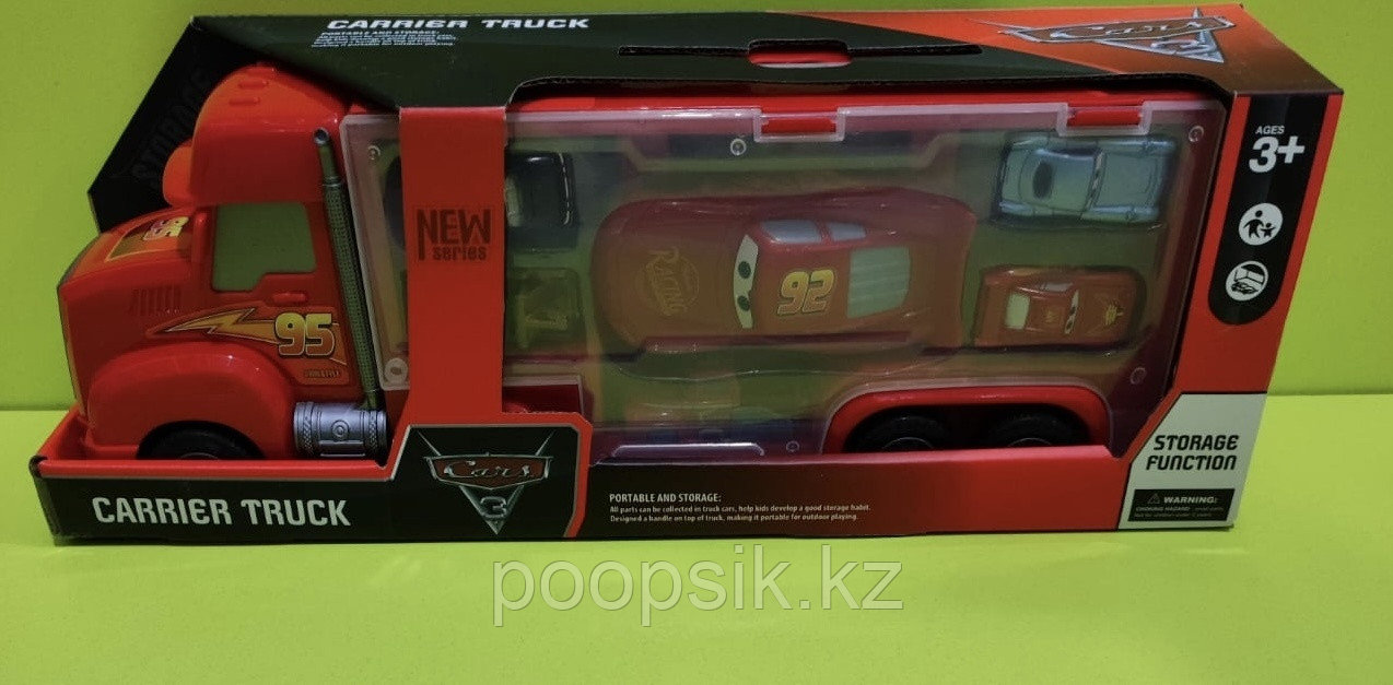 Маквин автовоз 30171005_317806154, пластик, красный