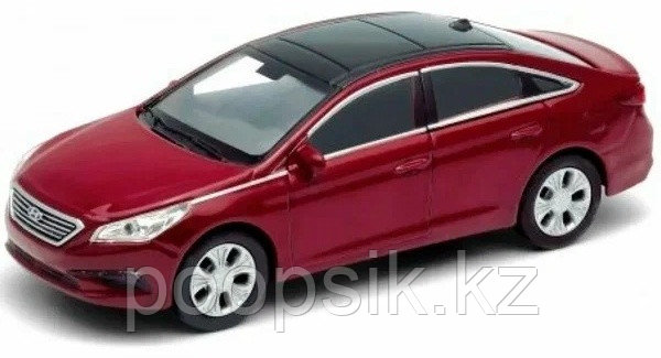 Welly Hyundai Sonata 43717W, пластик, металл, красный