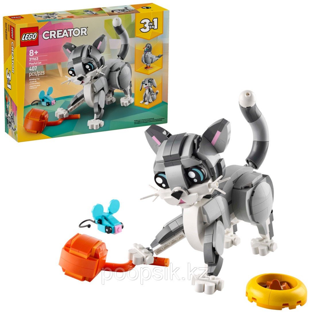 Конструктор LEGO Веселый кот, деталей 407 шт