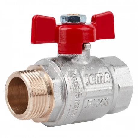 Полнопроходной шаровой кран для отопления и водоснабжения 351