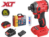 Аккум. ударный гайковерт/винтоверт WORTEX CWR 0218 в чем. XLT 1x4 А*ч, БЕСЩЕТ., 18 В, 220 Н*м