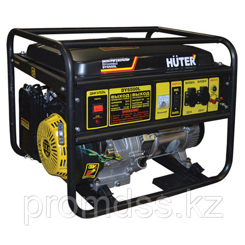 Электрогенератор DY6500L Huter - 5 кВт (макс 5.5 кВт) 220В