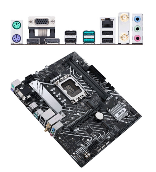 Материнская плата ASUS PRIME H610M-A WIFI D4, фото 1