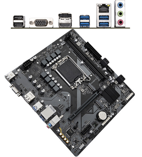 Материнская плата Gigabyte B760M E 2xDDR5, фото 1