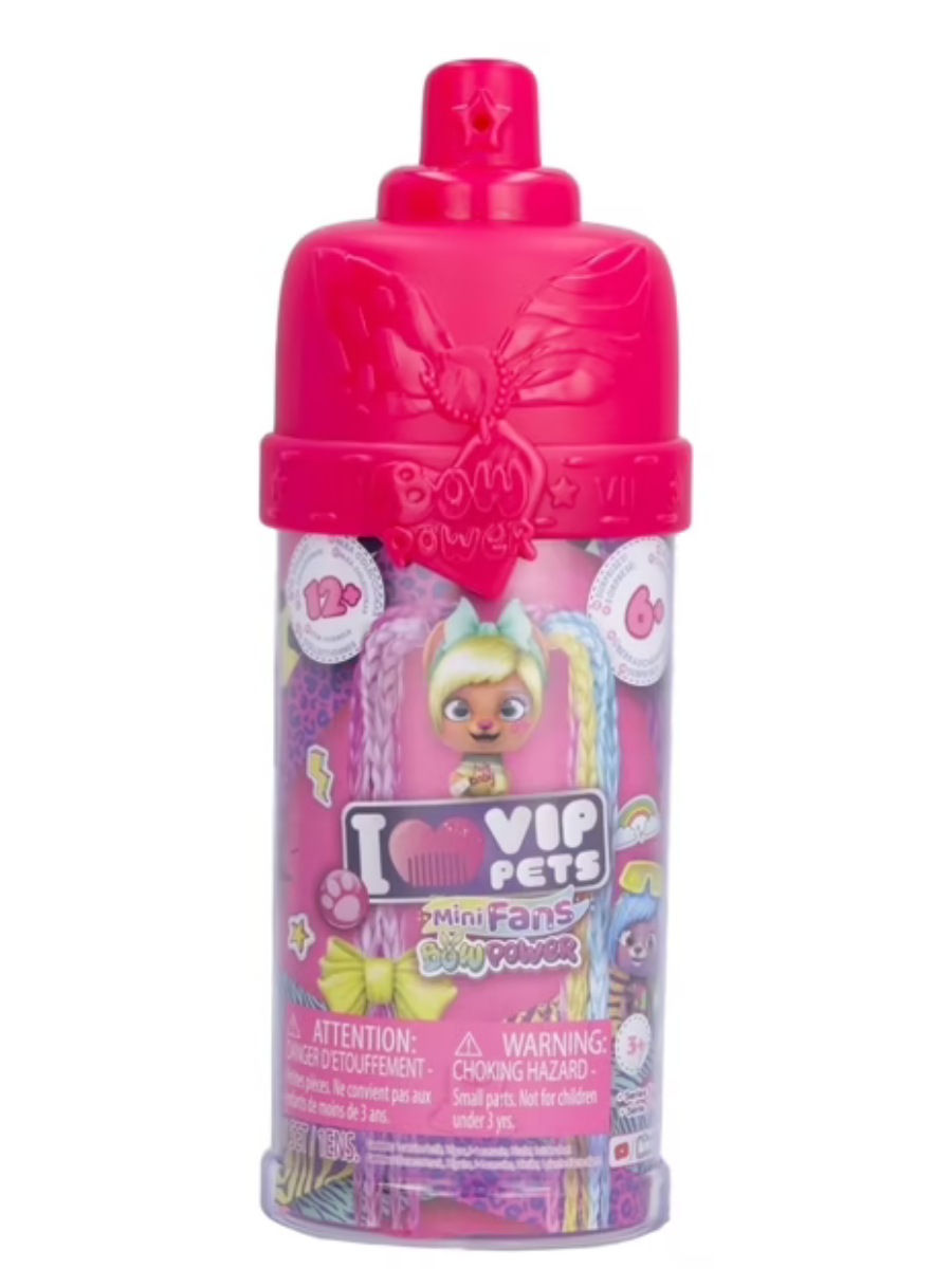 Игрушка-сюрприз VIP Pets Mini Fans Bow Power в ассортименте, фото 1