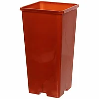 Горшок для рассады терракот квадратный 2л (110х110х215мм) 0155