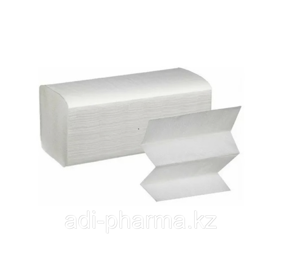 Бумажные полотенца Z укладка салфетки 2 слоя, 200 шт в уп, фото 1