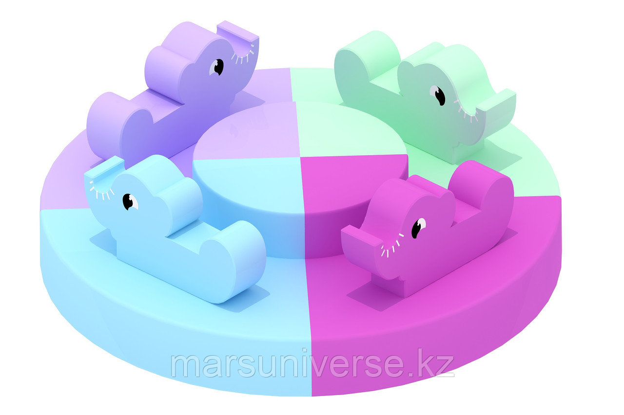 Карусель «Мягкие зверюшки» 🎠, фото 1