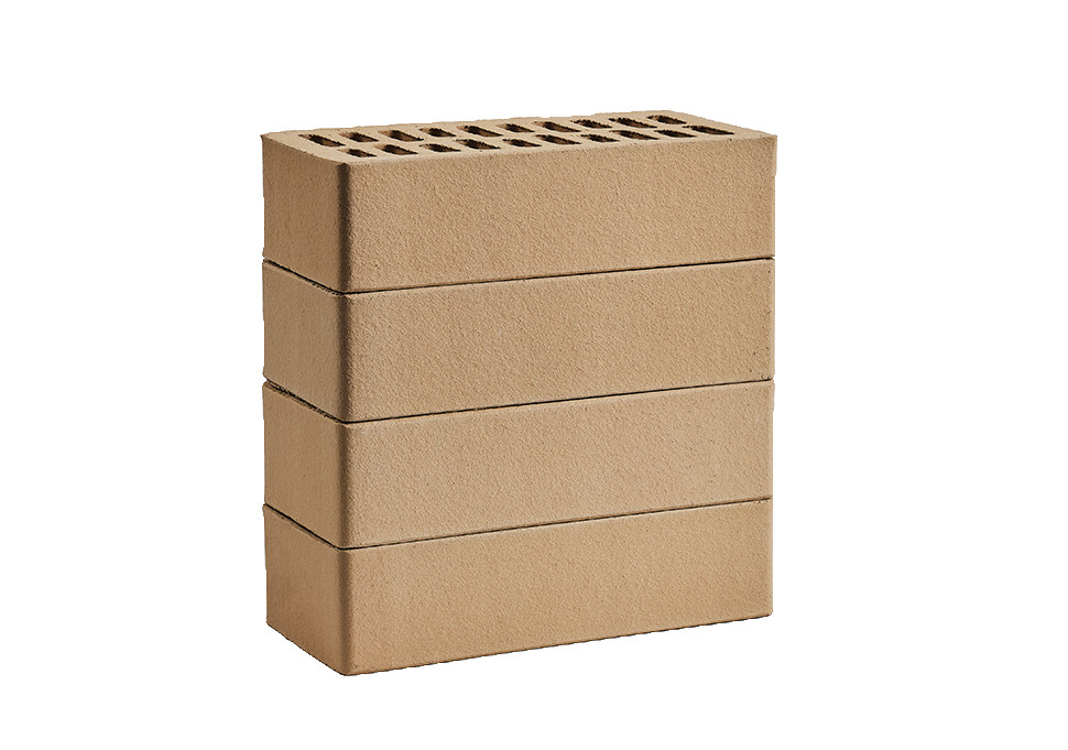 Лицевой кирпич Капучино, бежевый 0,7НФ M150-200, фото 1