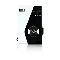 Стабилизатор напряжения для газового котла Biod Pro W-1500, 1500 ВА, настенный, релейный, LED-дисплей, 90 280 В