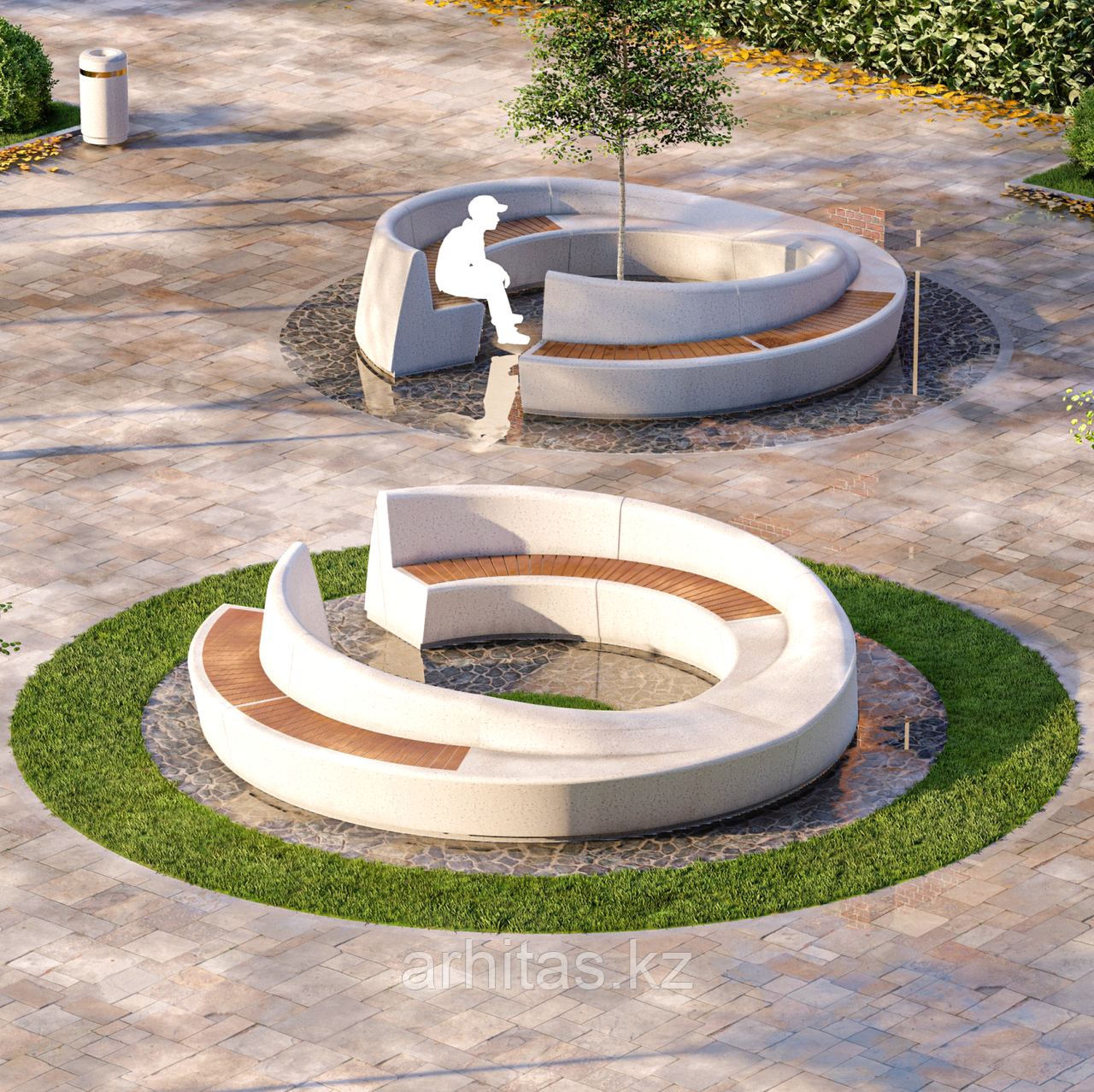 Скамейка «Мәңгілік», фото 1