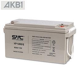 Аккумуляторная батарея SVC VP1265/S ( 12В 65 Ач | ШхГхВ, мм, 350х166х178 | Масса (± 3%), 19.8 кг )