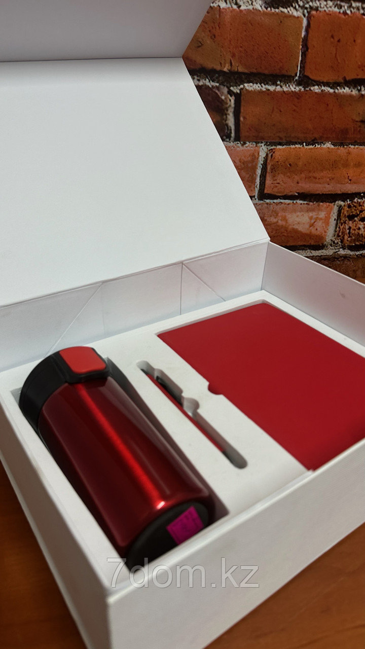 Подарочный набор бокс красный, фото 1