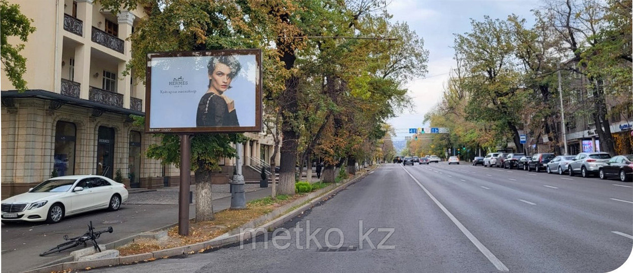 Ситиборд: Кабанбай батыра - Тулебаева, северо-восток, фото 1