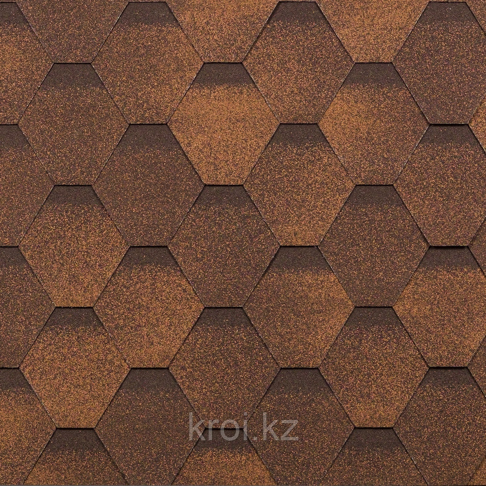 Гибкая черепица КАДРИЛЬ Клен, Гарантия 30 лет, фото 1