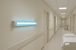 Бактерицидная кварцевая лампа (переносная/настенная) облучатель