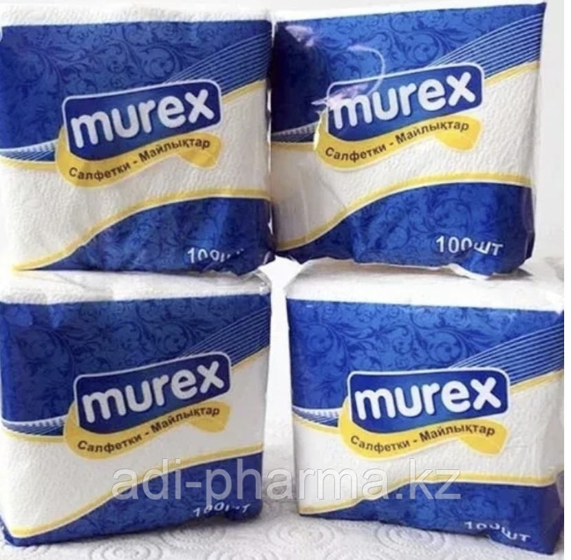 Салфетки Murex 100 шт, фото 1