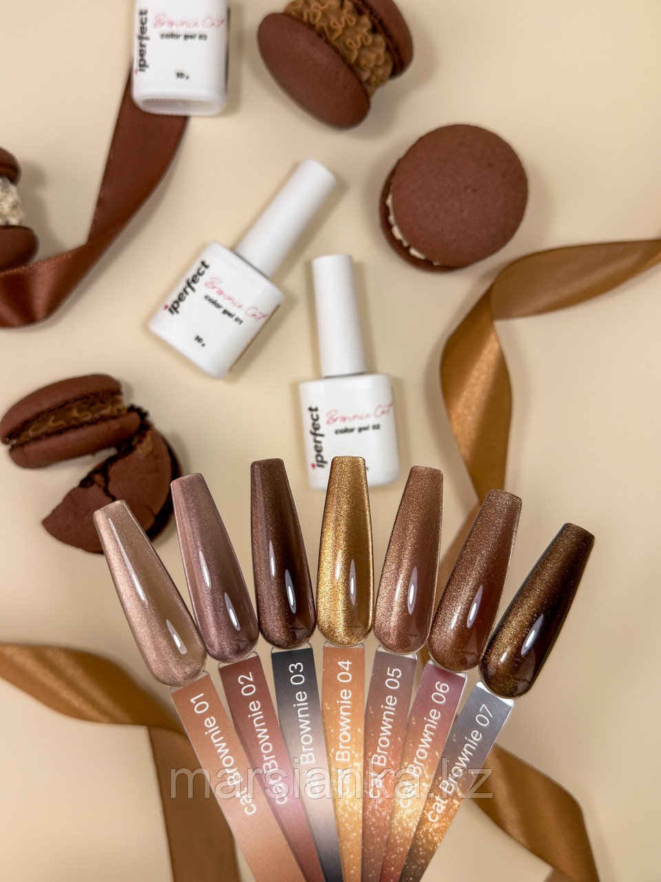 Гель-лак IPerfect Brownie cat №01, 10 мл, фото 1