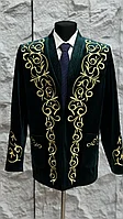 Мужской чапан-пиджак Изумрудный властелин