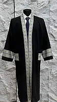 Мужской чапан Чёрно-белая гармония