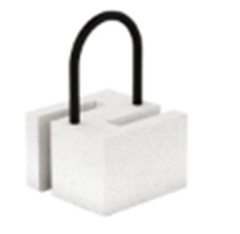 Велопарковка из композитного мраморного камня JOTA, модель PUZBOX VELO, фото 1