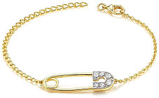 Браслет Эстет 01Б132716Р длина 17 см, вес 3.02 г золото, плетение якорное