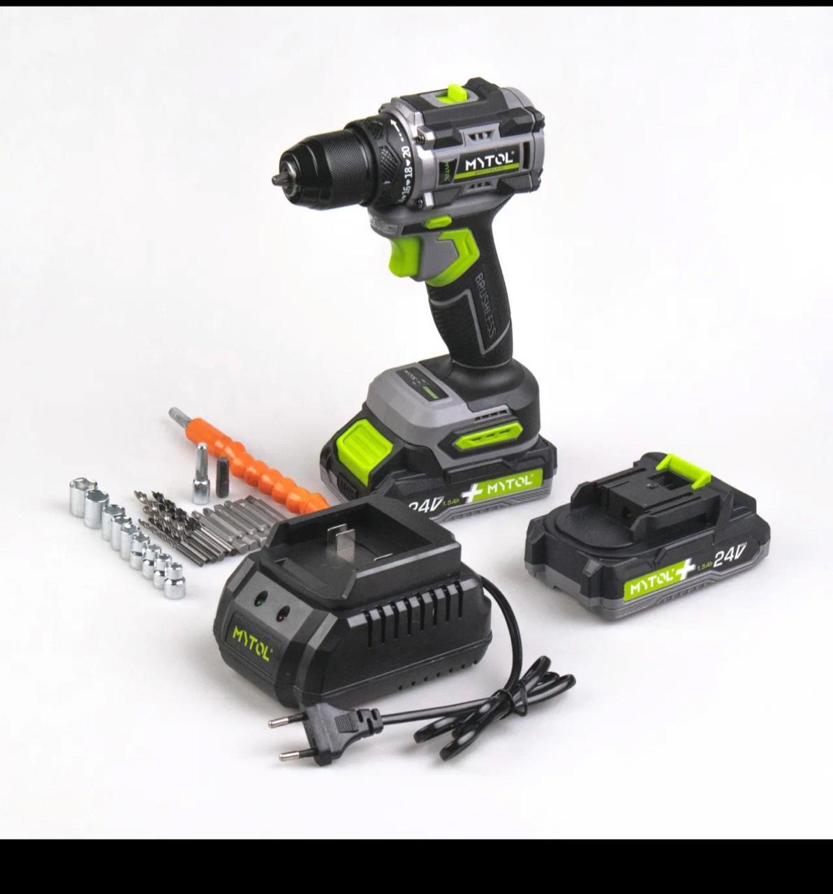 ДРЕЛЬ  ШУРУПОВЕРТ  АККУМУЛЯТОРНАЯ MYTOL  MT21173-1.5C1 IMC-24