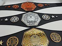 Чемпионские пояса из экокожи на заказ